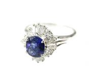 Vintage Sapphire and Diamond Ring