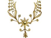 Vintage Seed Pearl Lavalier