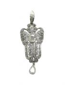 Art Deco Style Diamond Pendant