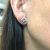 Modern Diamond Stud Earrings