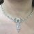 Retro Platinum and Diamond Necklace