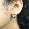 Diamond Filigree Earrings
