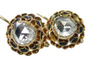 Diamond Filigree Earrings