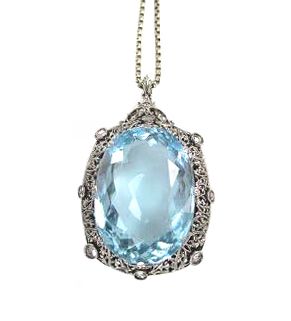Aquamarine Pendant