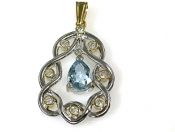 Aquamarine Pendant