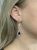 Art Deco Diamond and Black Onyx Drop Earrings