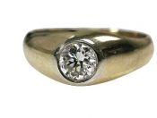 Vintage Diamond Solitaire Ring