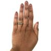 Vintage .73ct Aquamarine and Diamond 14kt Ring