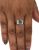 Vintage Pear Shaped Aqua Ring