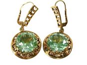 Green Spinel Earrings