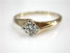 Vintage Diamond Solitaire Ring