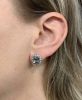 Aquamarine Stud Earrings