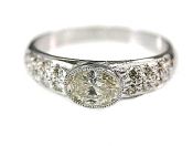 Modern Diamond Ring