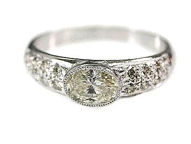 Modern Diamond Ring