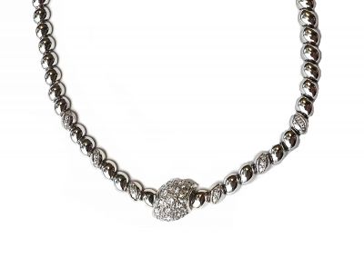 Modern Diamond Necklace