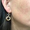 Vintage Style Diamond Drop Earrings