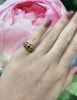 Vintage Ruby Bombe Ring