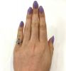 Vintage Antique .07ct Diamond and Ruby Platinum Engagment Ring