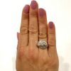 Vintage Diamond Cluster Ring