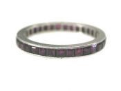 Vintage Ruby Eternity Band