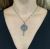 Vintage Aquamarine and Diamond Pendant