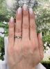 Vintage Emerald Cut Diamond Solitaire Ring