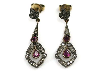 Ruby Earrings