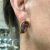 Amethyst Retro Earrings