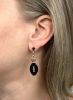 Onyx Drop Earrings