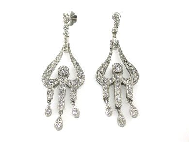 Diamond Chandelier Earrings
