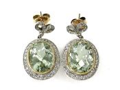 Prasiolite Earrings