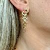 Rutilated Quartz Earrings