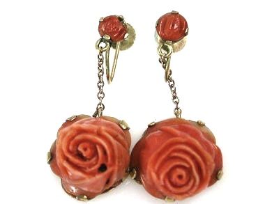 Floral Coral Drops