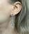 Green Quartz and Diamond Drop Earrings