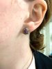 Star Ruby Earrings
