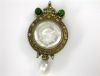 Mother of Pearl Intaglio Brooch