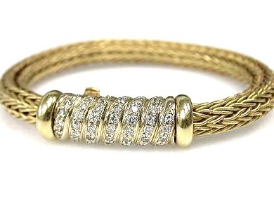 Diamond Rope Bracelet