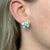 Opal Cluster Earrings