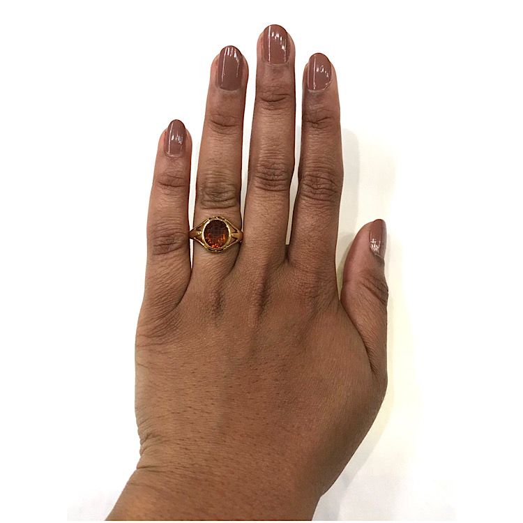 Citrine Intaglio Ring Cynthia Findlay Fine Jewellery Antiques