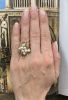 Vintage Pearl Cluster Ring