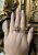 Vintage Pearl and Sapphire Cluster 14kt. Ring