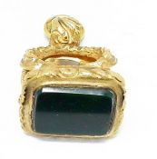 Bloodstone Watch Fob