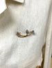 Diamond Floral Brooch