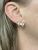 Vintage Bow Motif Cultured Pearl 14kt Earrings