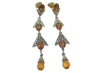 Citrine Drop Earrings
