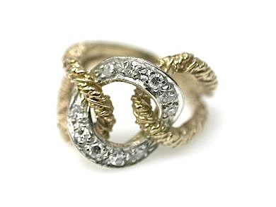 Gold Link Ring