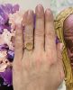 Vintage 5.34ct Opal Solitaire 10kt Ring