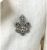 Vintage 6.31ct Diamond Fleur De Lis Brooch
