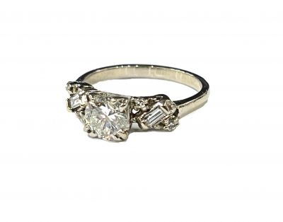 Vintage Diamond Engagement Ring