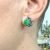 Jade and Diamond Earrings